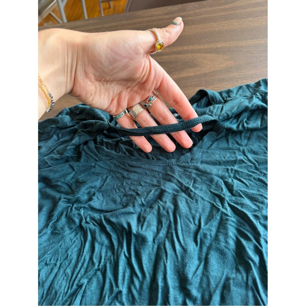 Teal shirt